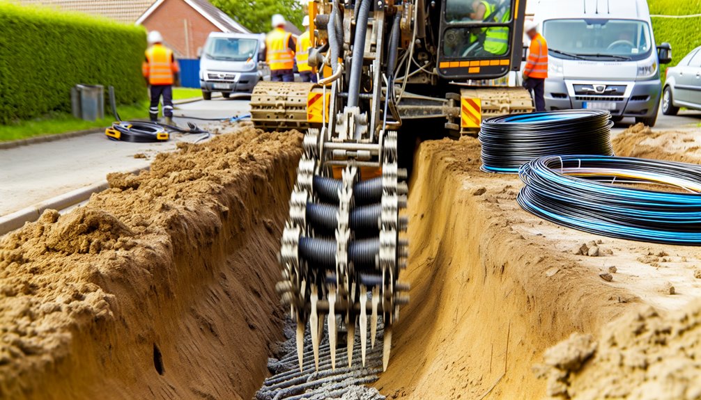 telecommunications infrastructure installation methods