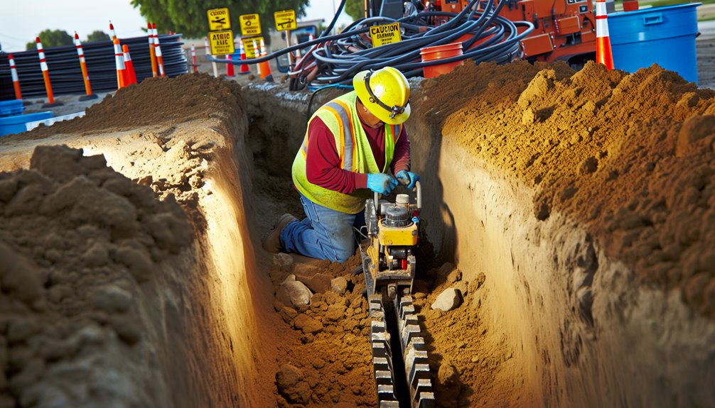 trenching safety guidelines enforced