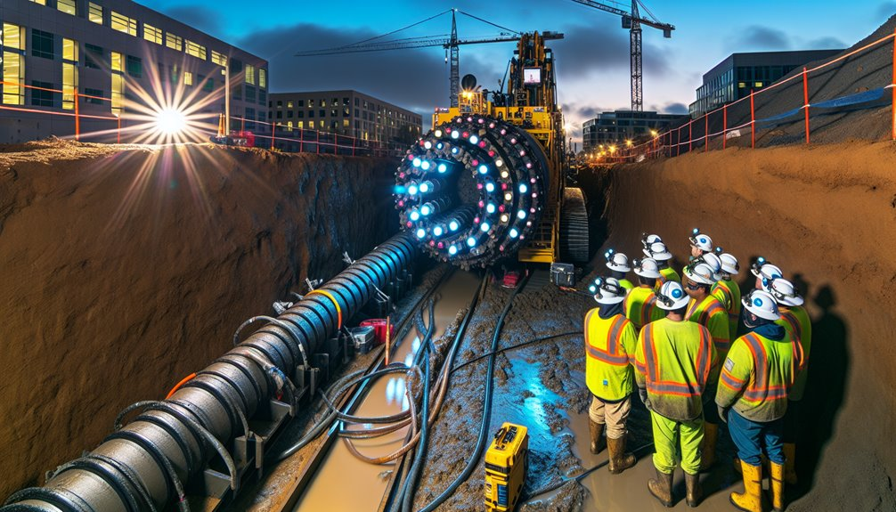 choose microtunneling for precise depth
