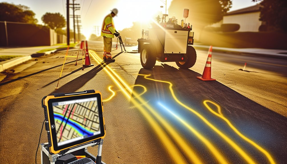 detecting subsurface utilities safely