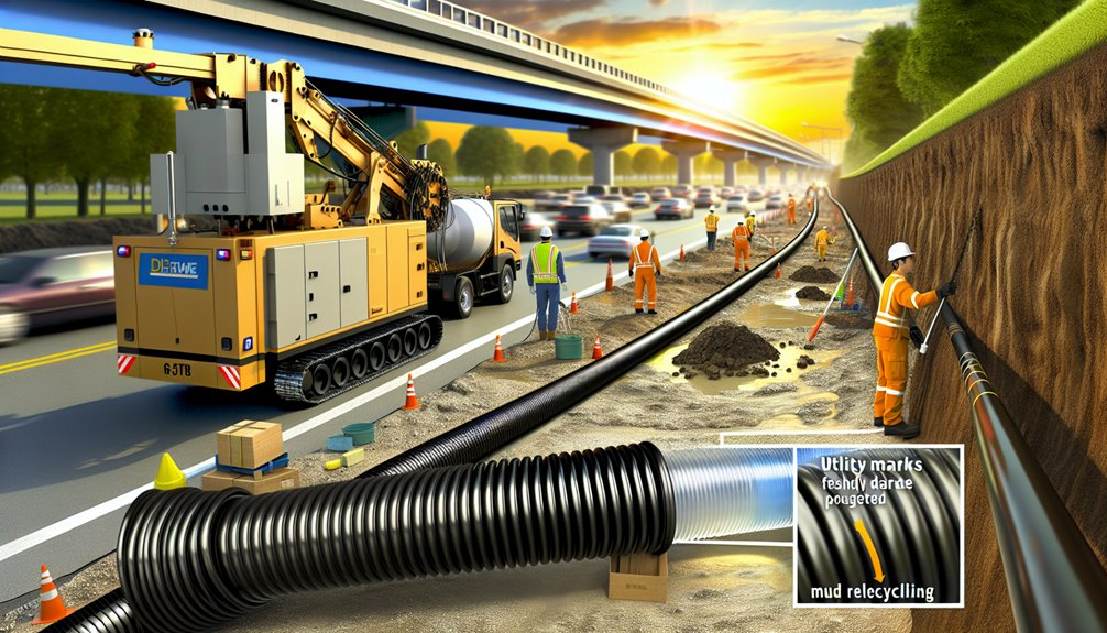 minimal disruption underground conduit installation