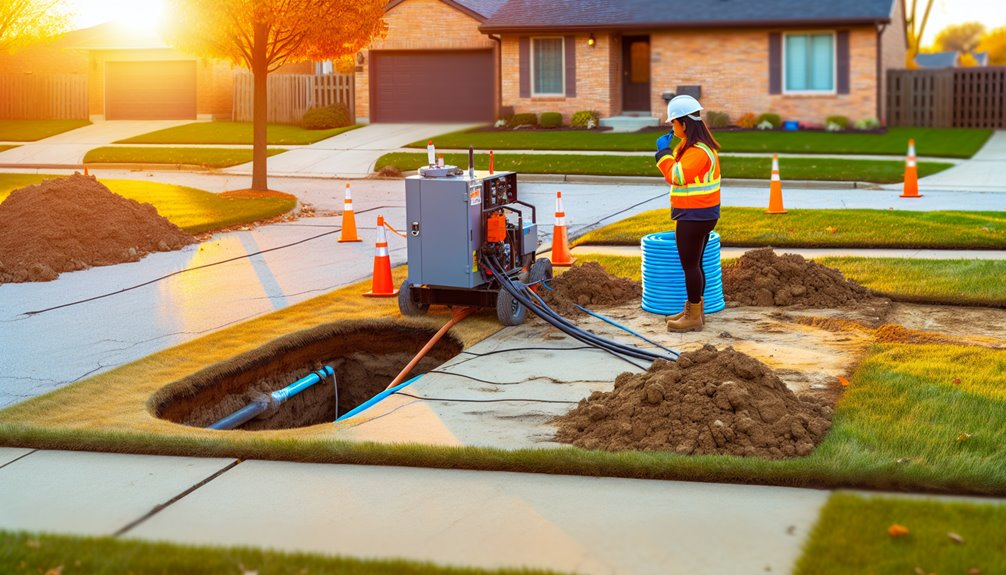 protecting driveways during upgrades