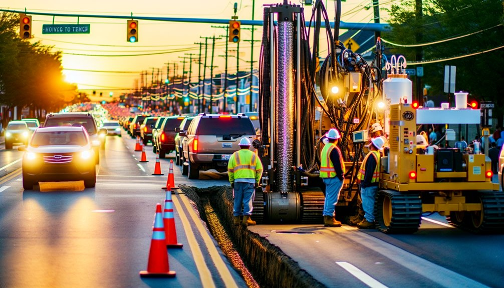 trenchless hdd traffic coordination