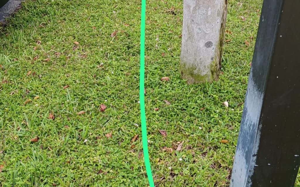 Utility locate markings set before a directional bore